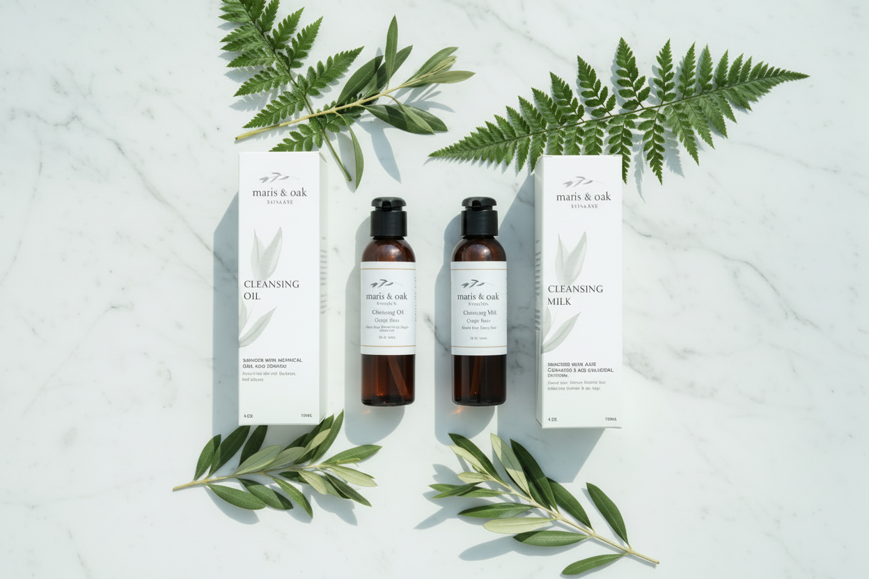 maris & oak Skincare Double Cleanse (4 oz each)