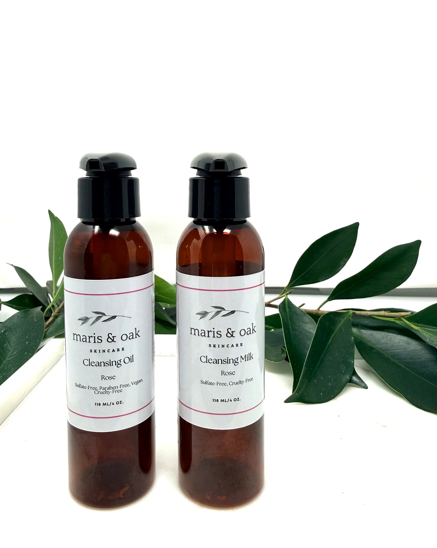 maris & oak Skincare Double Cleanse (4 oz each)