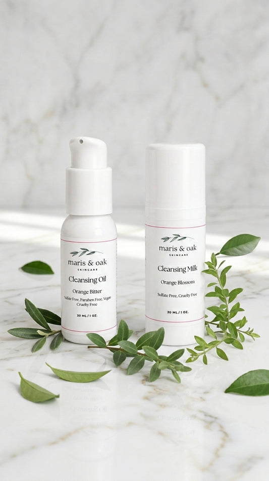 The Double Cleanse Travel Kit (1 oz each)